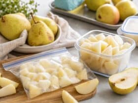 congelation poires
